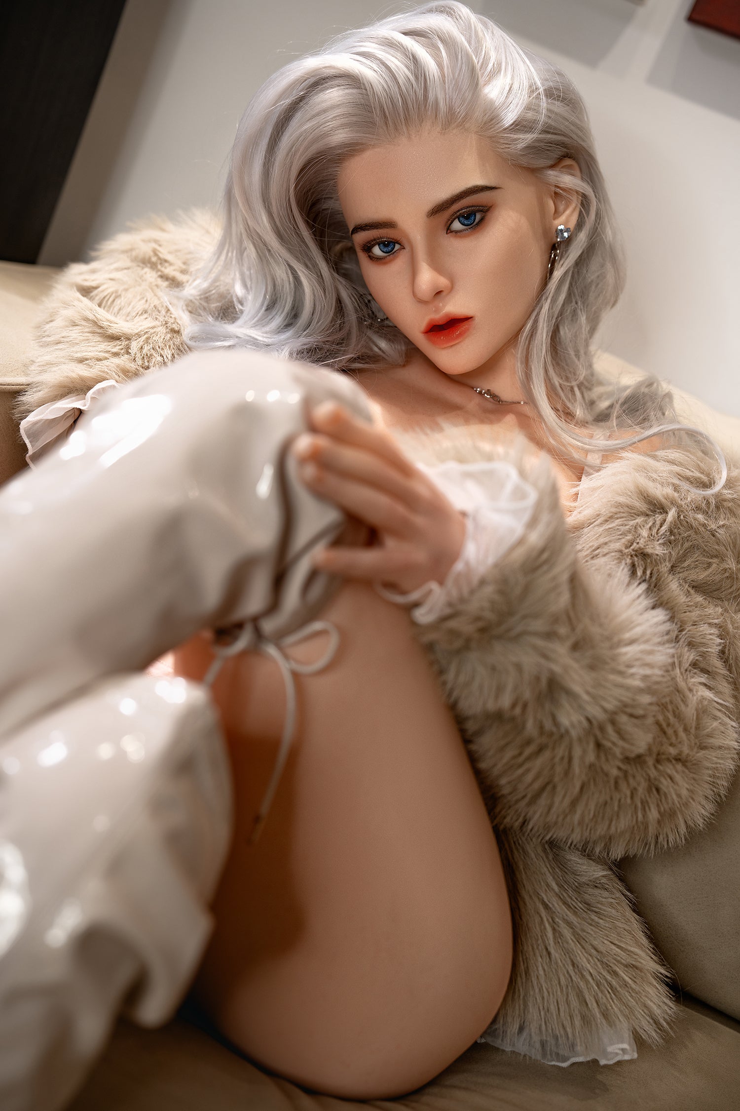 Sophie-164cm/5ft4 Silicone Head Sex Doll (Customizable)