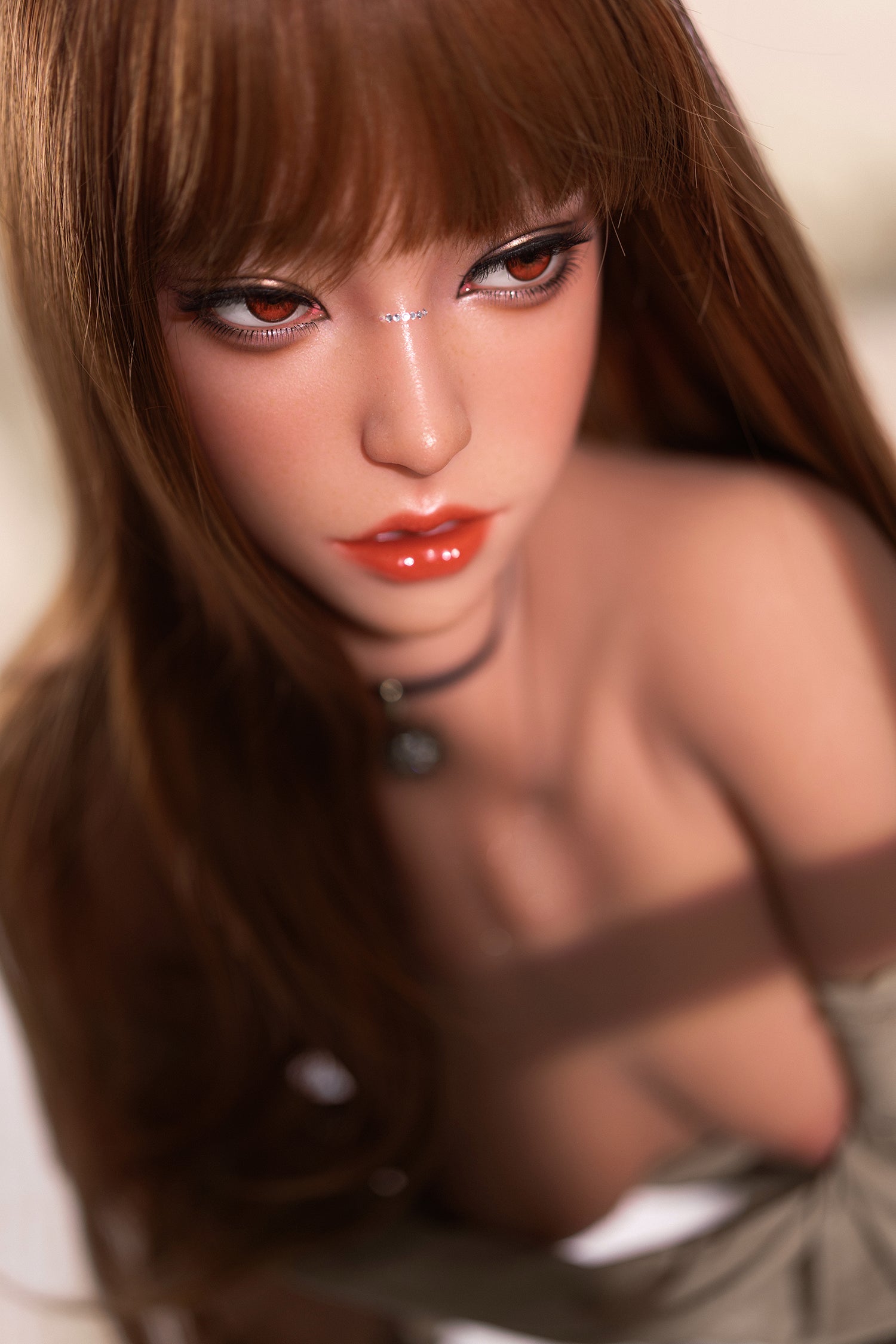 Poppy-160cm/5ft3 Movable Jaw Silicone Head Sex Doll (Customizable)