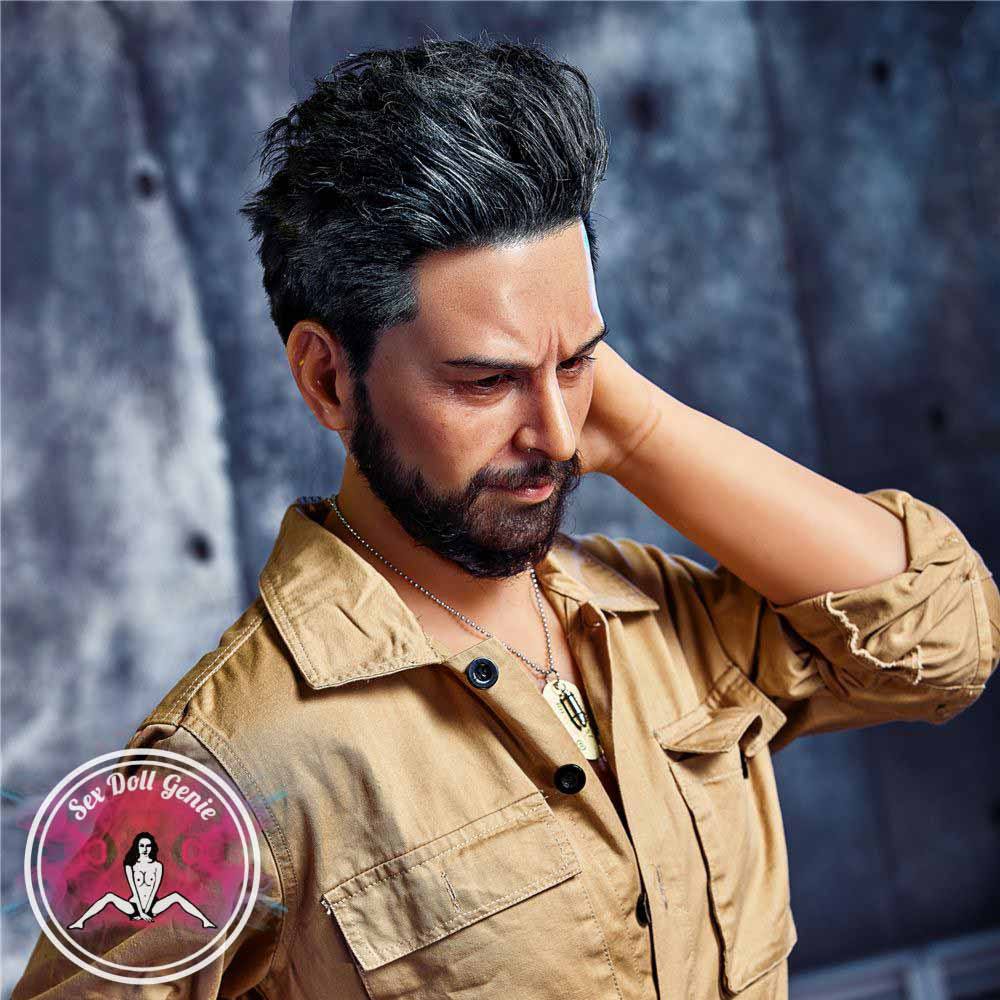 Marcus - 175cm Silicone Head with TPE Body Male Doll-4