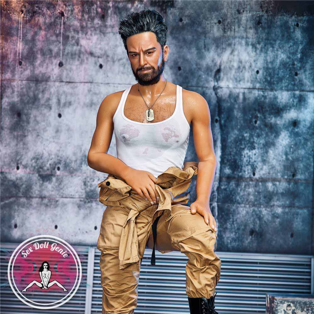 Marcus - 175cm Silicone Head with TPE Body Male Doll-13