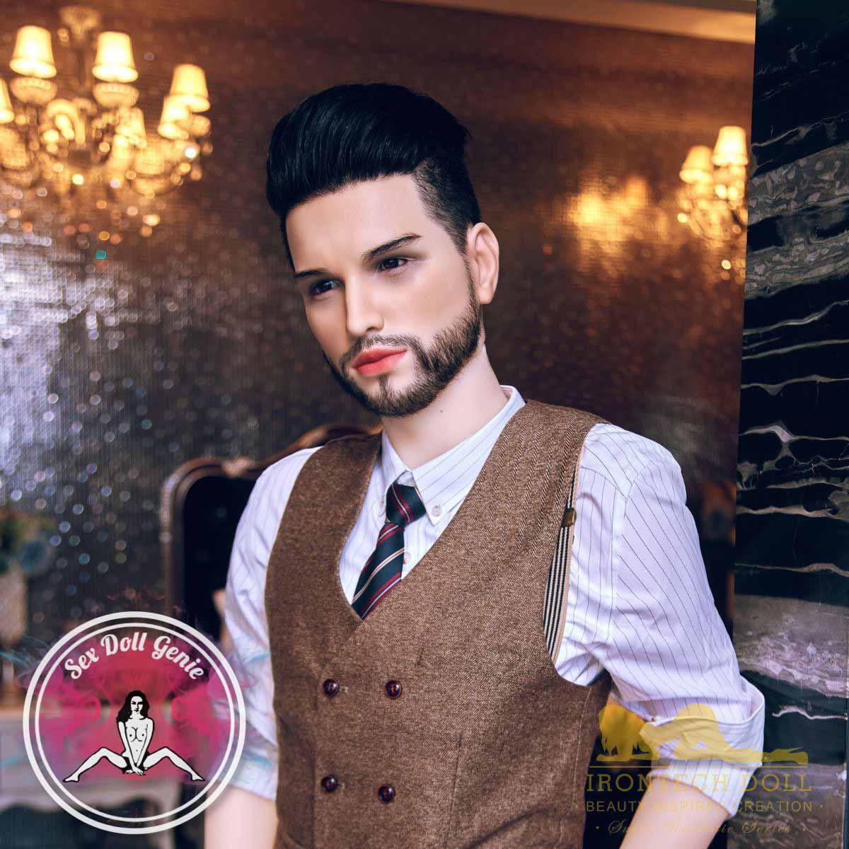 Zak - 162cm Silicone Head with TPE Body Male Doll-10