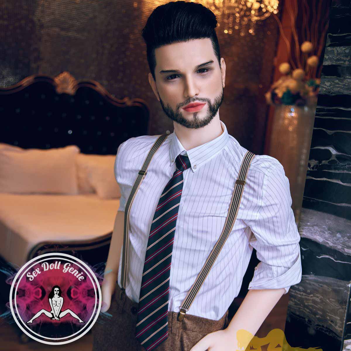 Zak - 162cm Silicone Head with TPE Body Male Doll-12