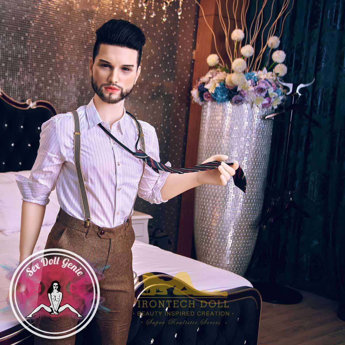 Zak - 162cm Silicone Head with TPE Body Male Doll-13