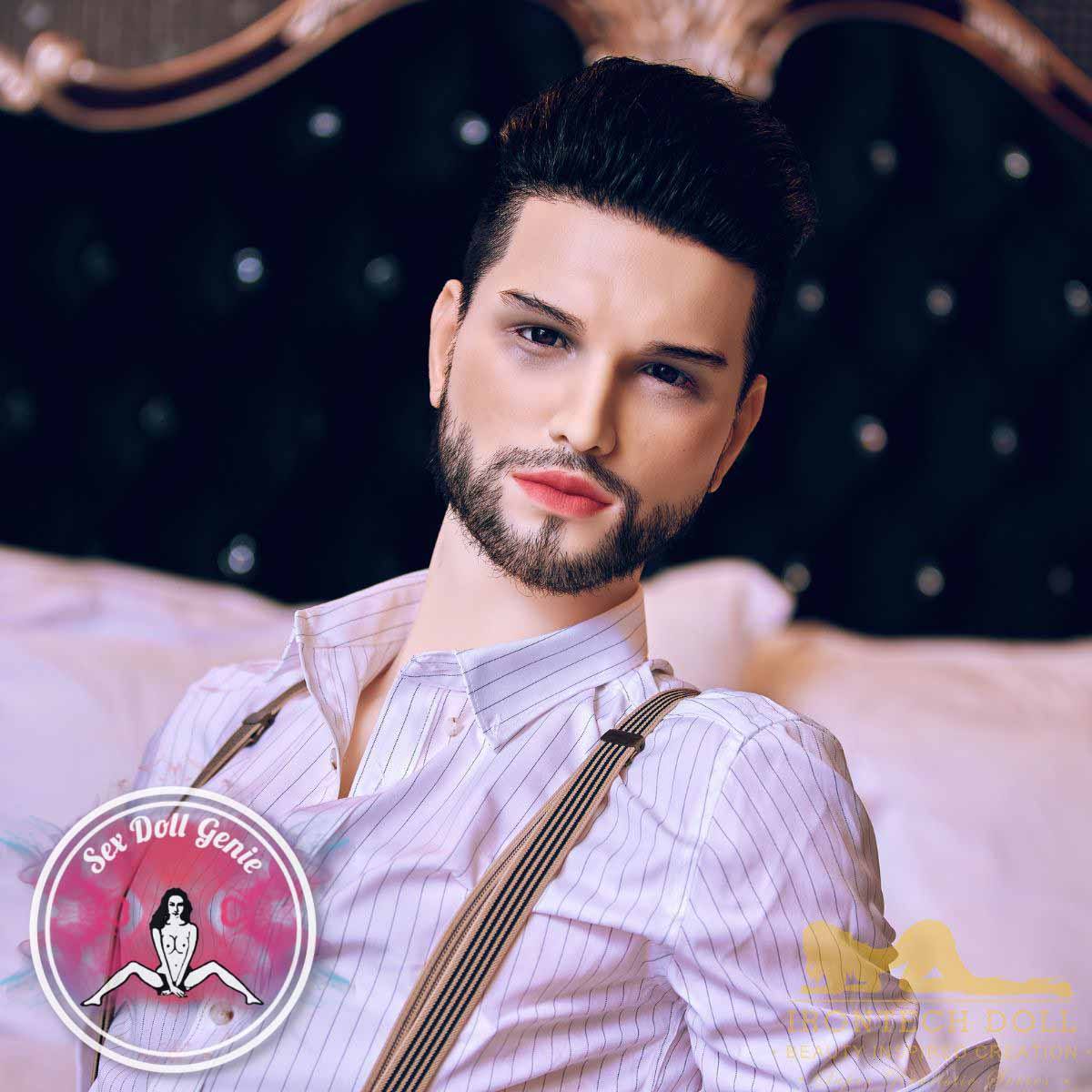 Zak - 162cm Silicone Head with TPE Body Male Doll-22