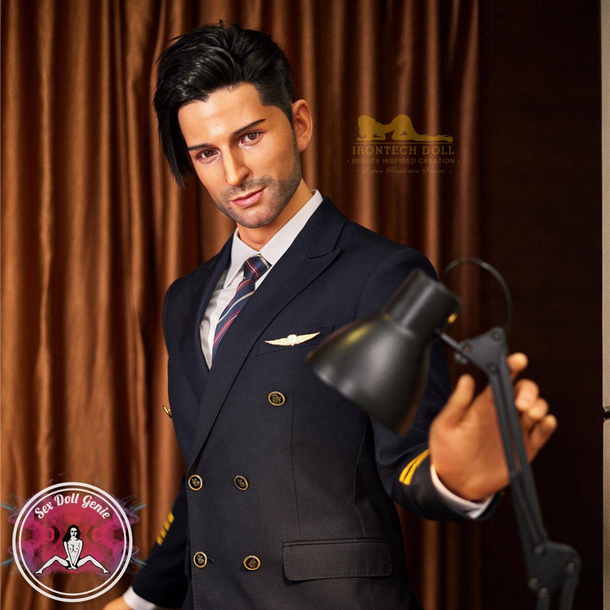 George - 176cm Male Doll Silicone Doll-15