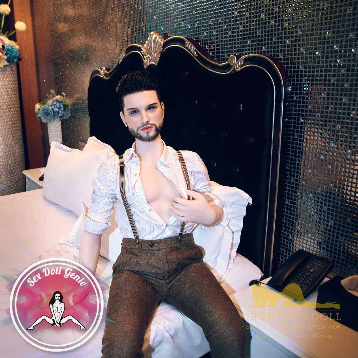 Zak - 162cm Silicone Head with TPE Body Male Doll-24