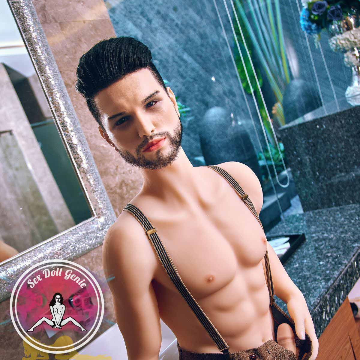 Zak - 162cm Silicone Head with TPE Body Male Doll-28
