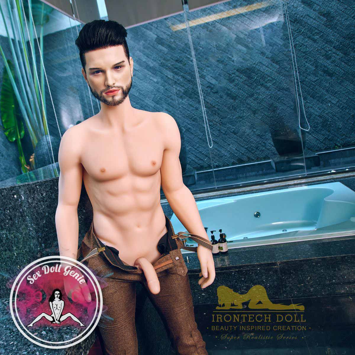 Zak - 162cm Silicone Head with TPE Body Male Doll-31