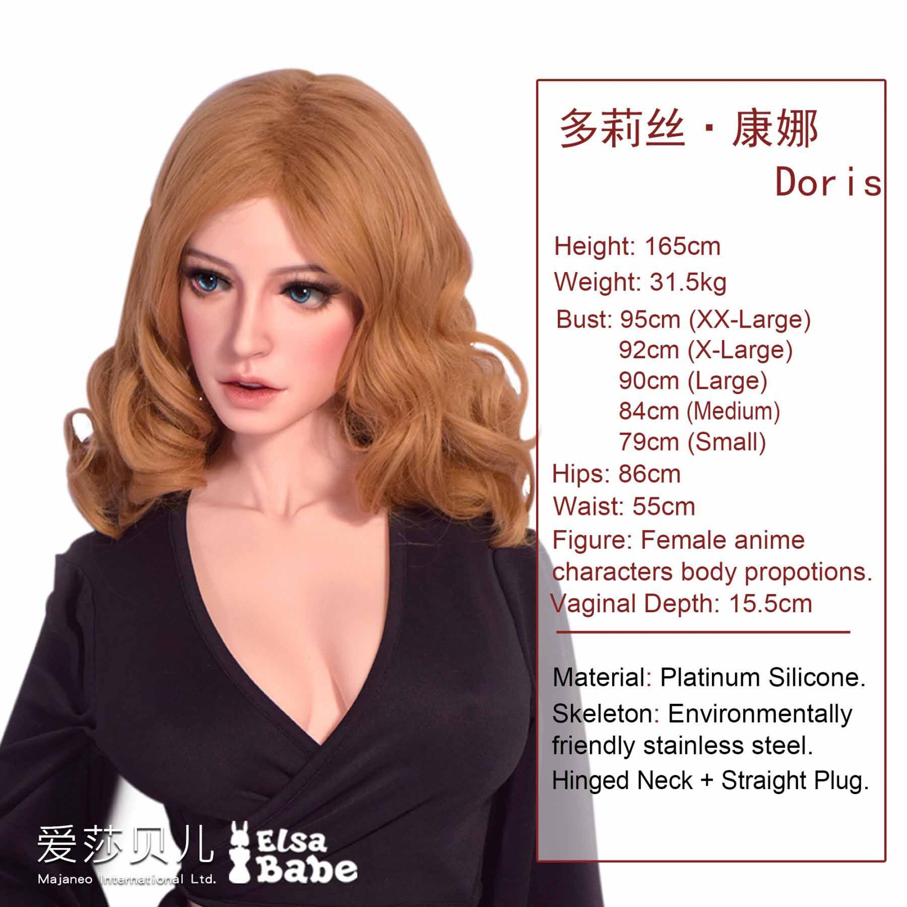 Doris Connor - 165cm  E Cup Silicone Doll-7