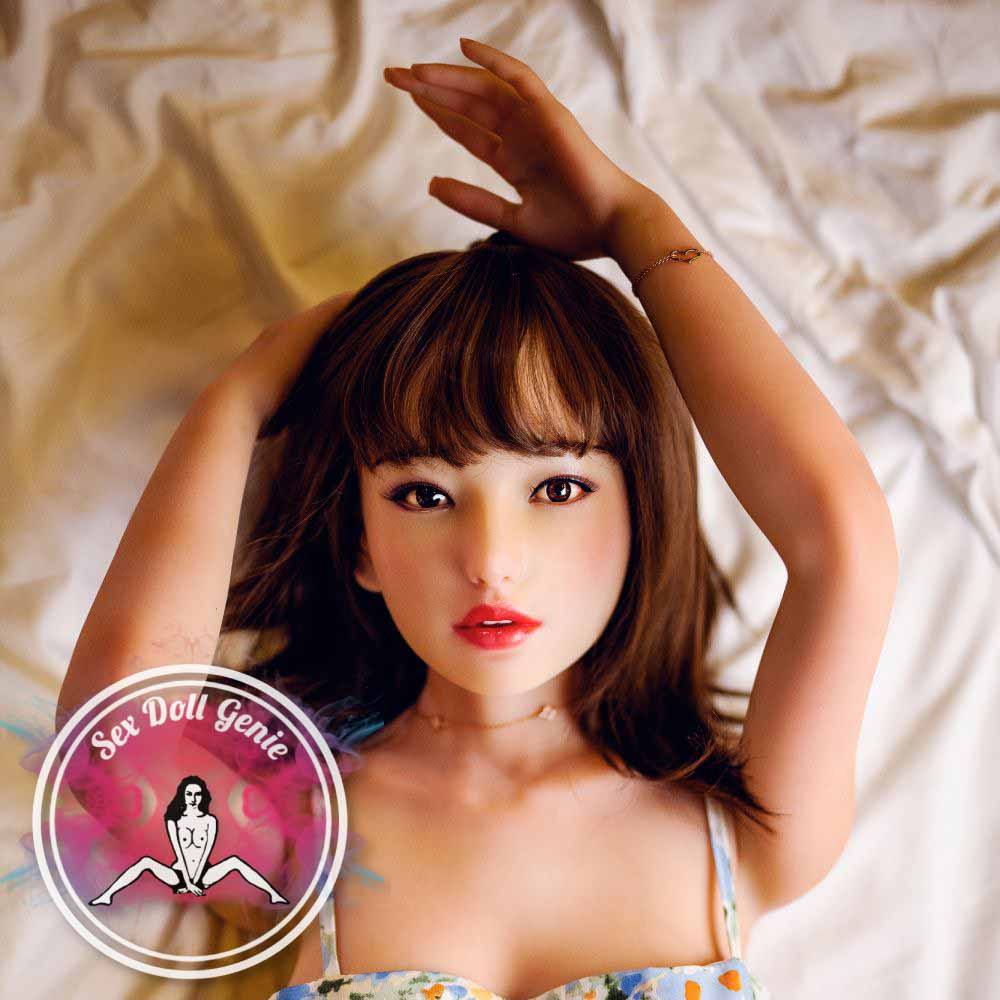 Pearline - 148cm G Cup (Hybrid Silicone Head + TPE Body) TPE Doll-4