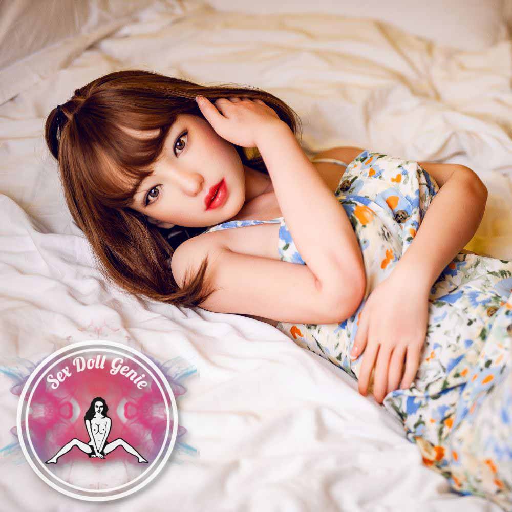 Pearline - 148cm G Cup (Hybrid Silicone Head + TPE Body) TPE Doll-25