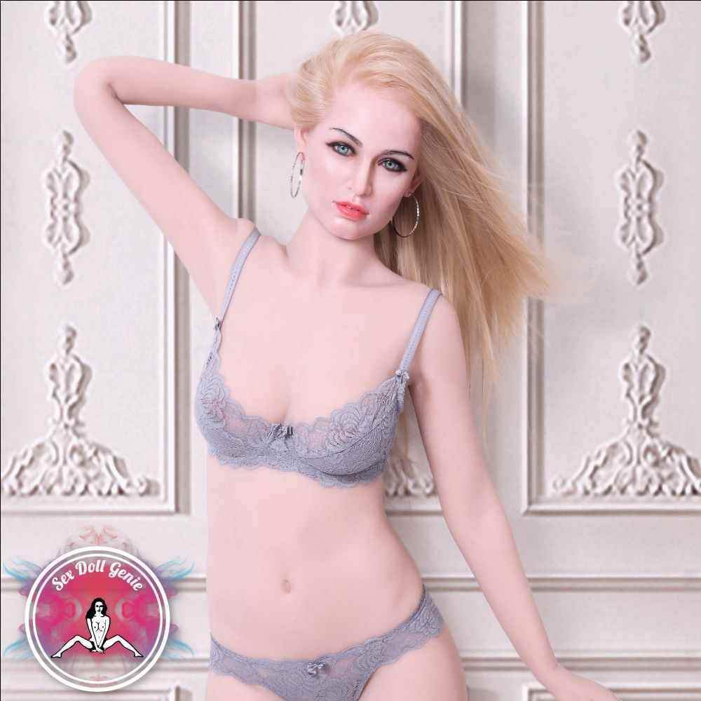 Vickie - 167cm D Cup (Hybrid Silicone Head + TPE Body) with Implanted Hair TPE Doll-14