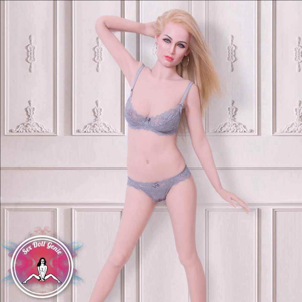 Vickie - 167cm D Cup (Hybrid Silicone Head + TPE Body) with Implanted Hair TPE Doll-16