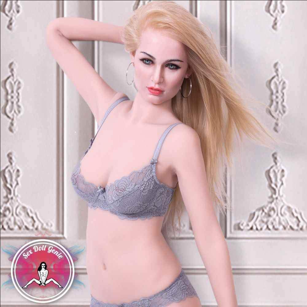 Vickie - 167cm D Cup (Hybrid Silicone Head + TPE Body) with Implanted Hair TPE Doll-18