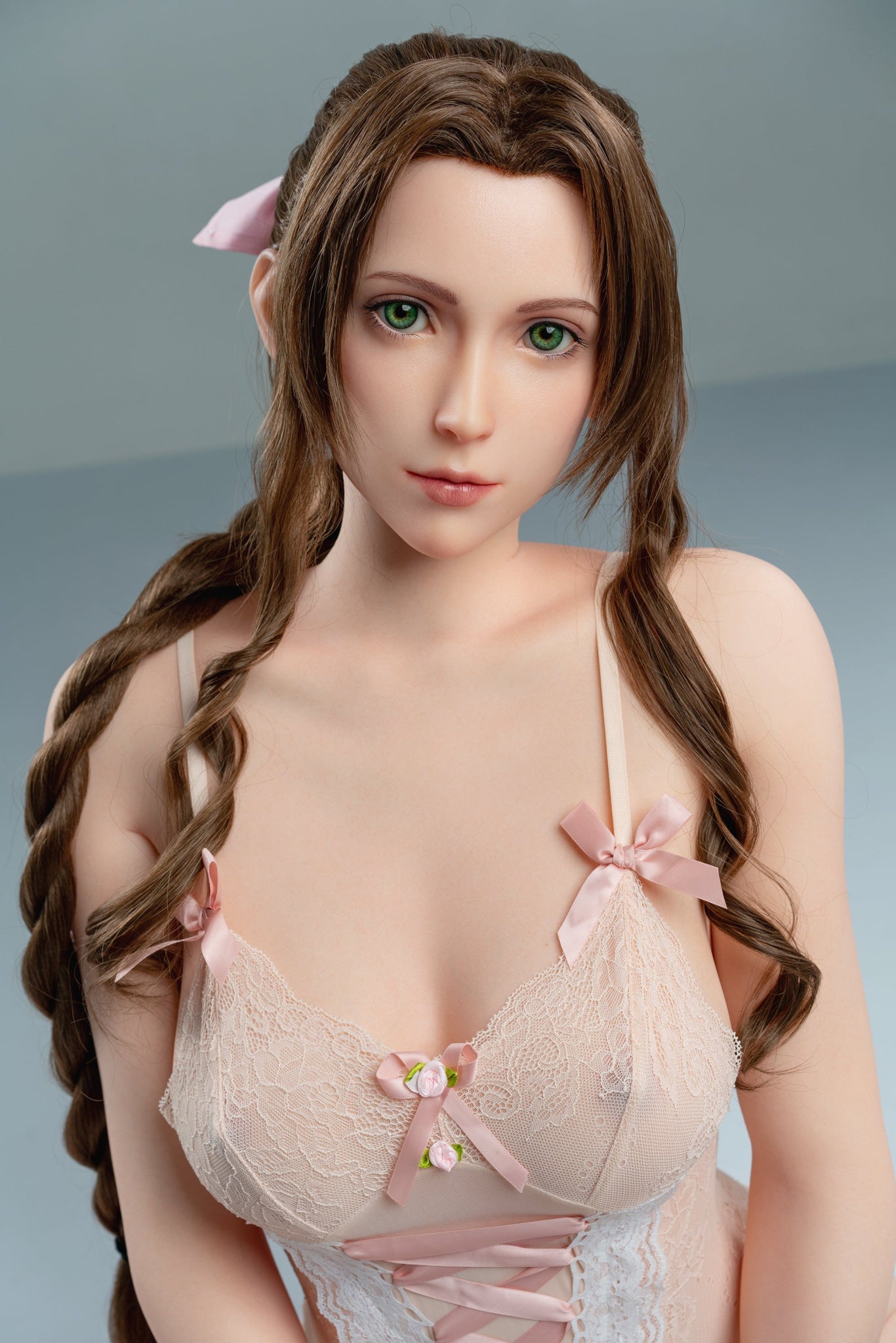 Aerith - 5 ft 6"/168cm Full Silicone Sex Doll (Customizable)