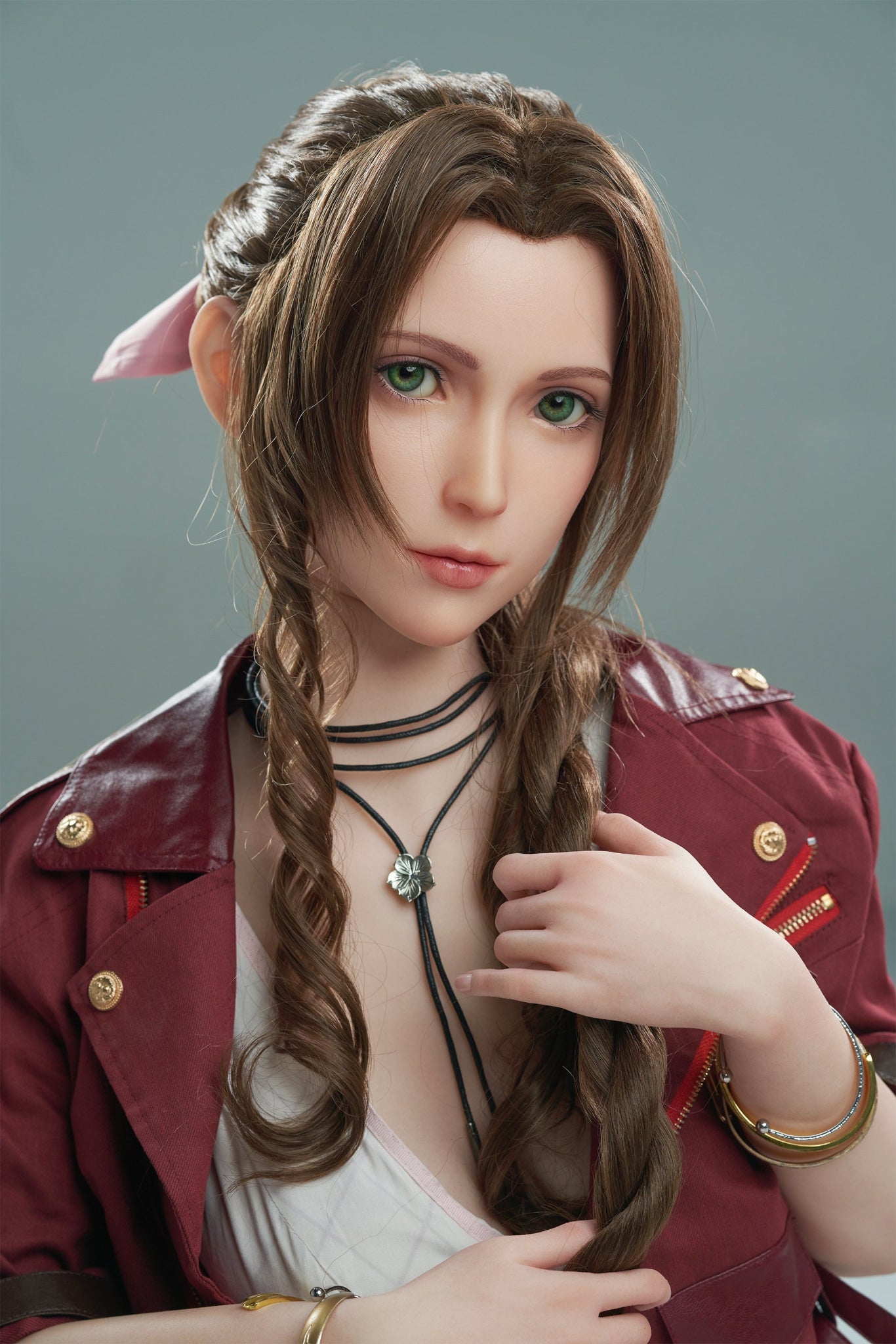 Aerith - 5 ft 6"/167cm Full Silicone Sex Doll (Customizable)