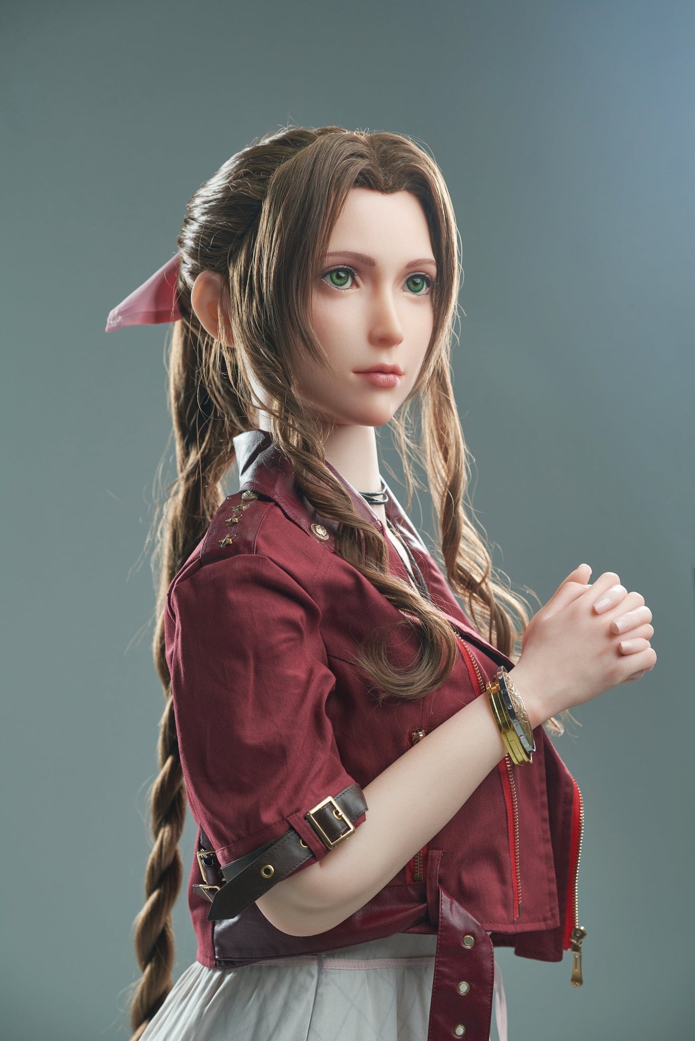 Aerith - 5 ft 6"/167cm Full Silicone Sex Doll (Customizable)
