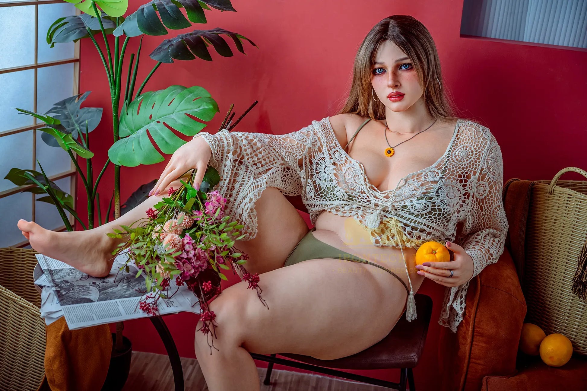 Fenny - 5 ft 3"/162cm Silicone Body BBW Sex Doll (Customizable)