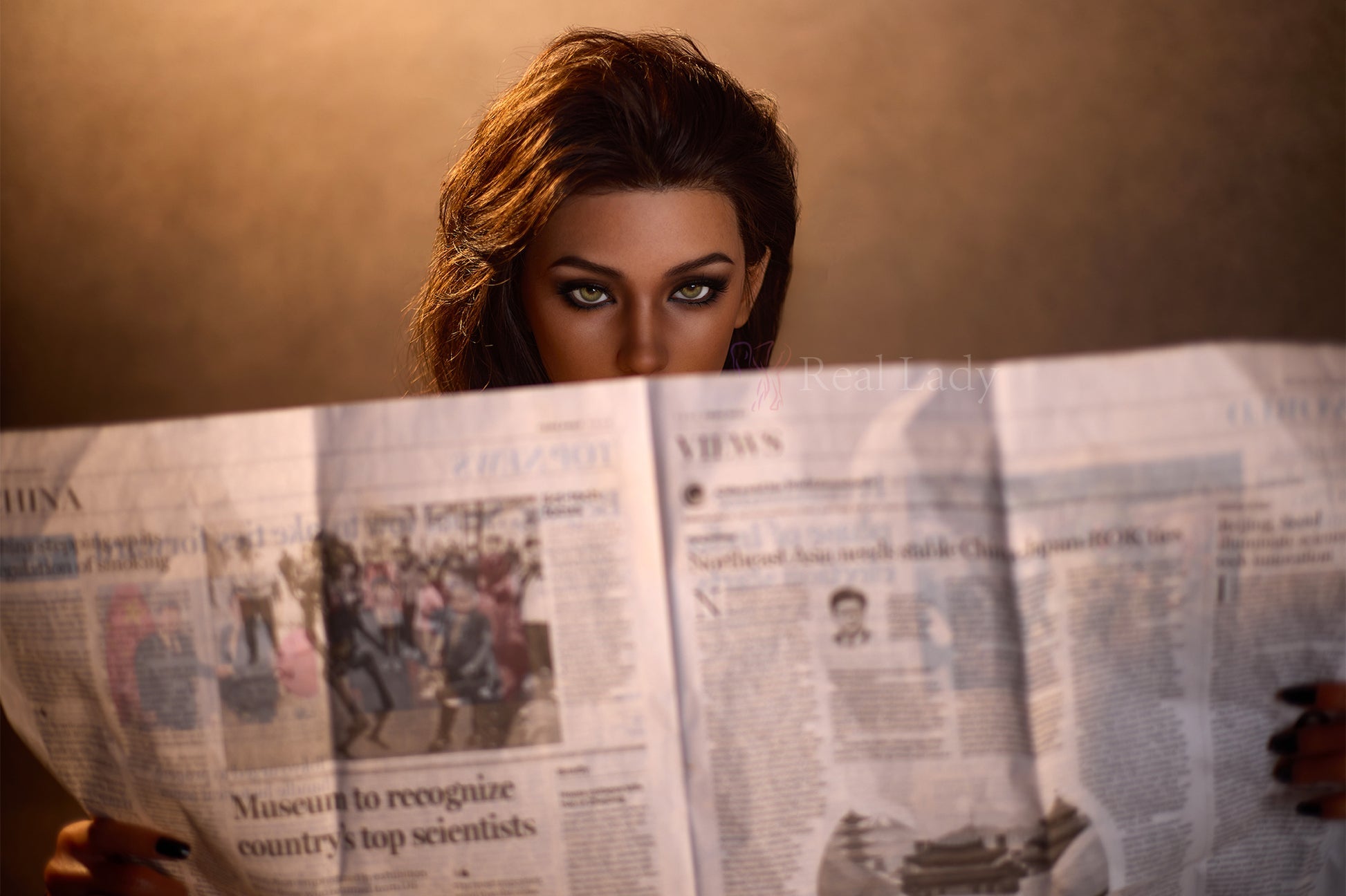 Lena - 4 ft 9"/150cm Full Silicone Sex Doll (Customizable)