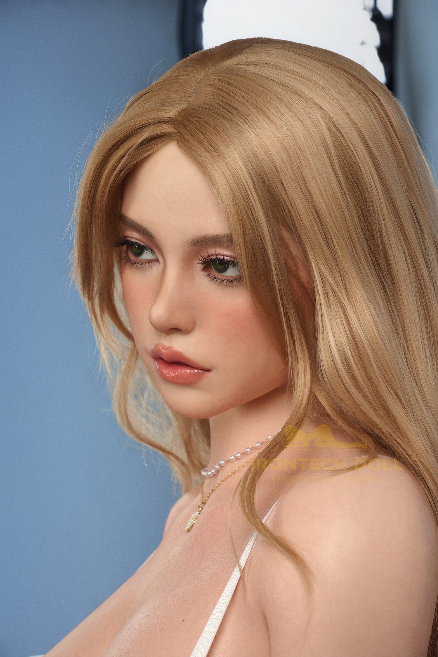 Eileen - 5 ft 4"/164cm ROS Head Full Silicone Sex Doll (Customizable)