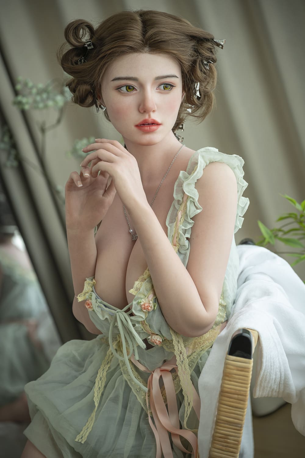 Natalia- 5 ft 7"/171cm Silicone+TPE Sex Doll (Customizable)