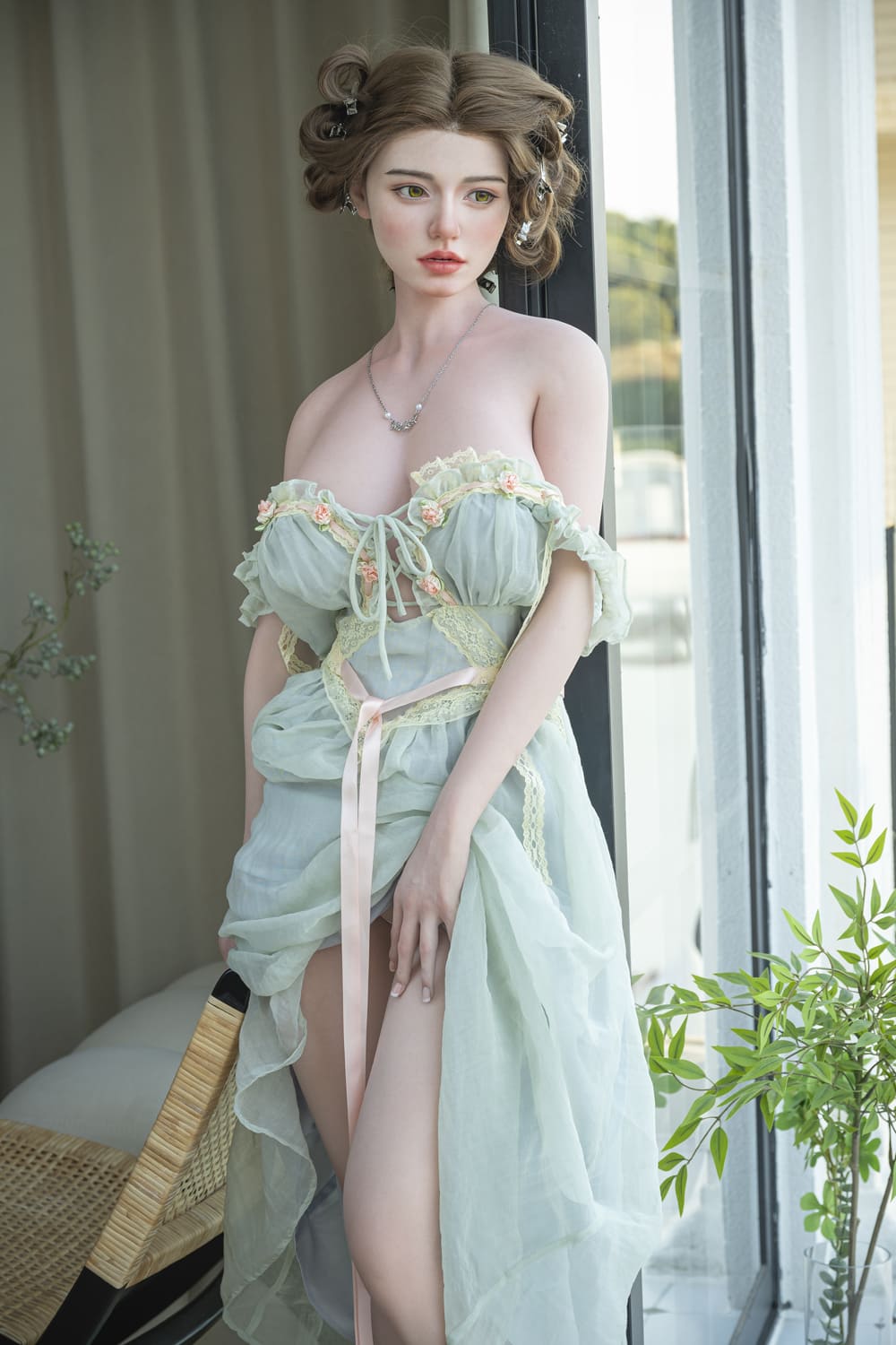 Natalia- 5 ft 7"/171cm Silicone+TPE Sex Doll (Customizable)