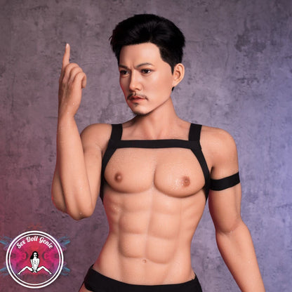 Clark - 180cm  Silicone Head with TPE Body Male Doll-15