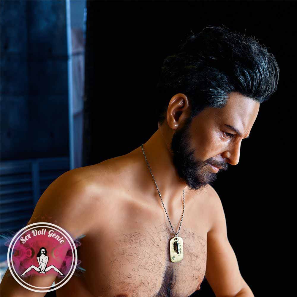 Marcus - 175cm  Silicone Head with TPE Body Male Doll-23