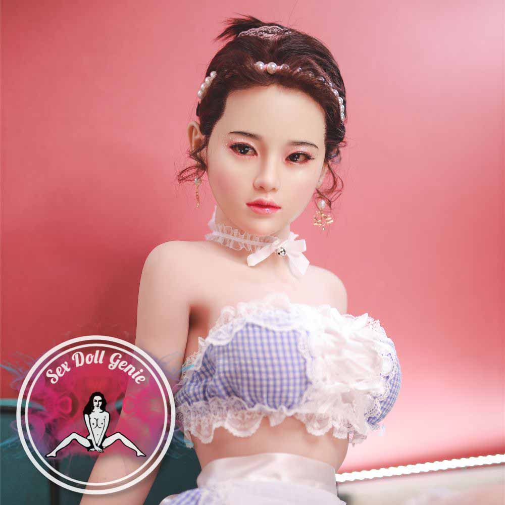 Luetta - 161cm  G Cup Silicone Head with TPE Body with Implanted Hair-35