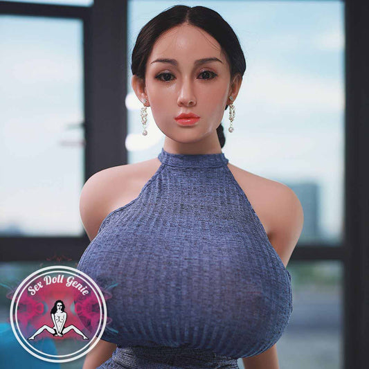 Verdell - 159cm  M Cup (Hybrid Silicone Head + TPE Body) incl. Implanted Hair TPE Doll-1