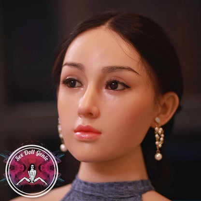 Verdell - 159cm  M Cup (Hybrid Silicone Head + TPE Body) incl. Implanted Hair TPE Doll-25