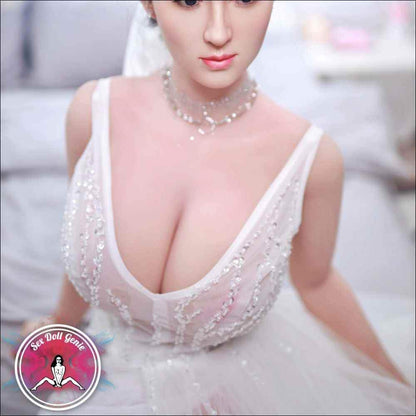 Tanisha - 164cm  K Cup Silicone Head with TPE Body-12