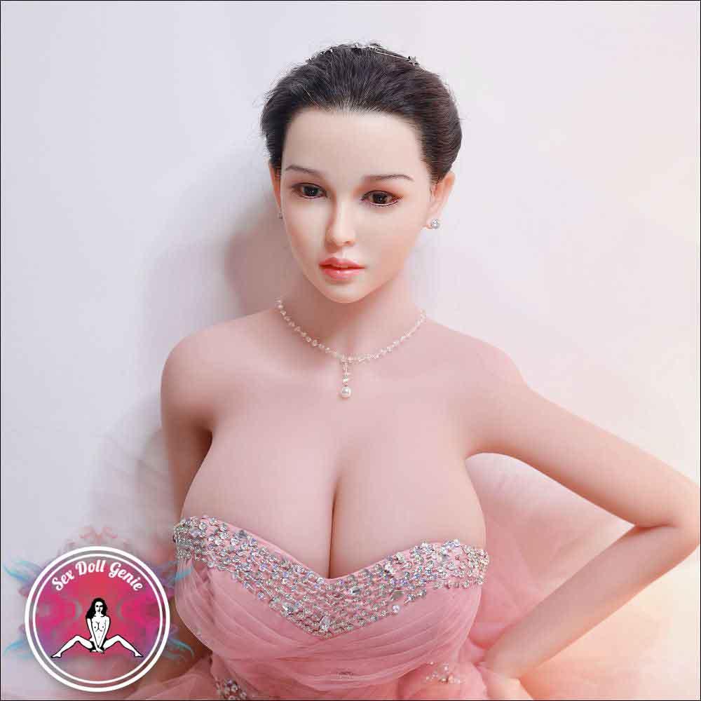 Anja - 171cm  K Cup (Hybrid Silicone Head + TPE Body) incl. Implanted Hair TPE Doll-2