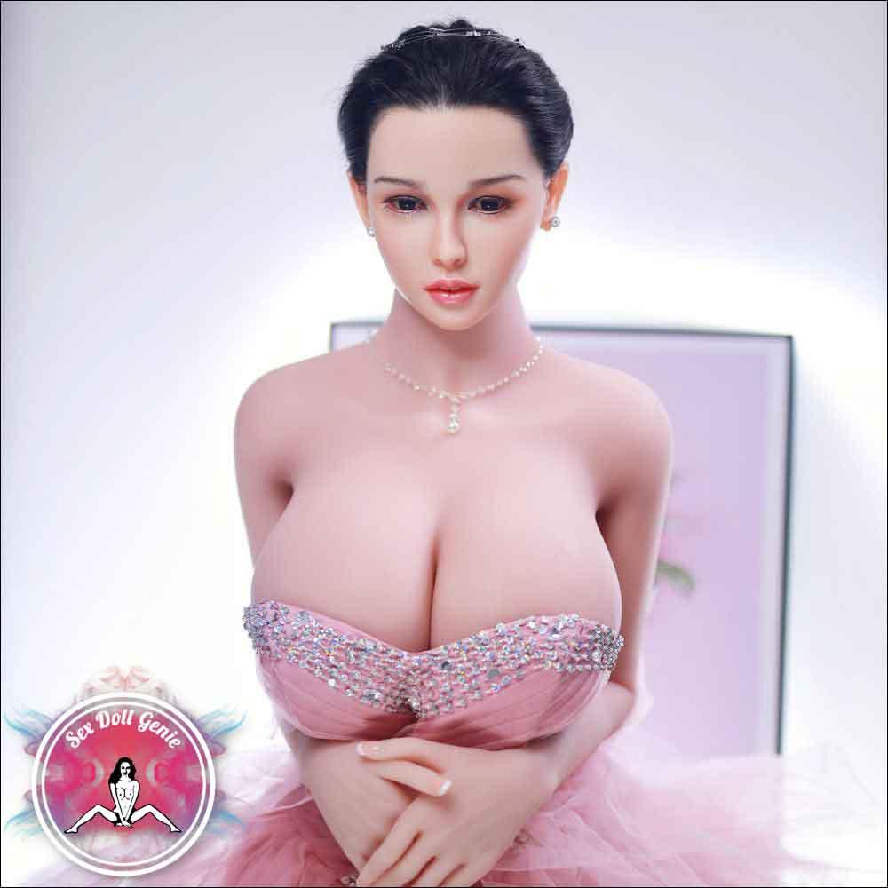 Anja - 171cm  K Cup (Hybrid Silicone Head + TPE Body) incl. Implanted Hair TPE Doll-10