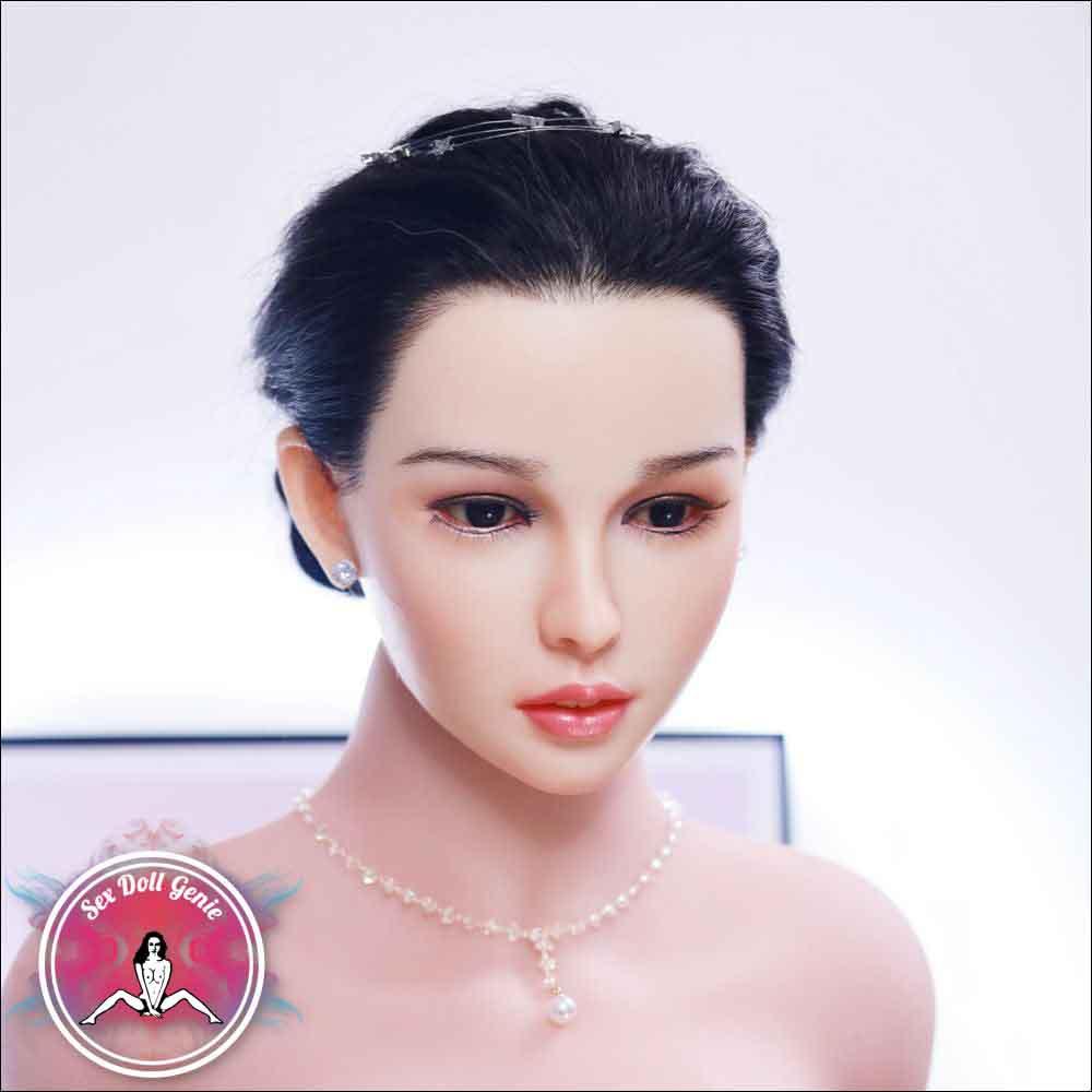 Anja - 171cm  K Cup (Hybrid Silicone Head + TPE Body) incl. Implanted Hair TPE Doll-11