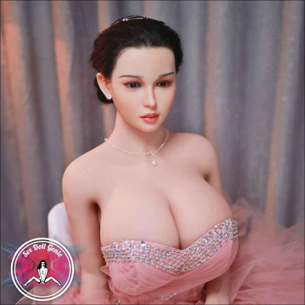 Anja - 171cm  K Cup (Hybrid Silicone Head + TPE Body) incl. Implanted Hair TPE Doll-12