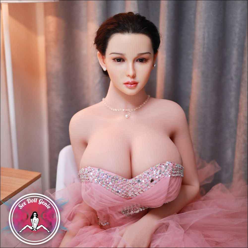Anja - 171cm  K Cup (Hybrid Silicone Head + TPE Body) incl. Implanted Hair TPE Doll-14
