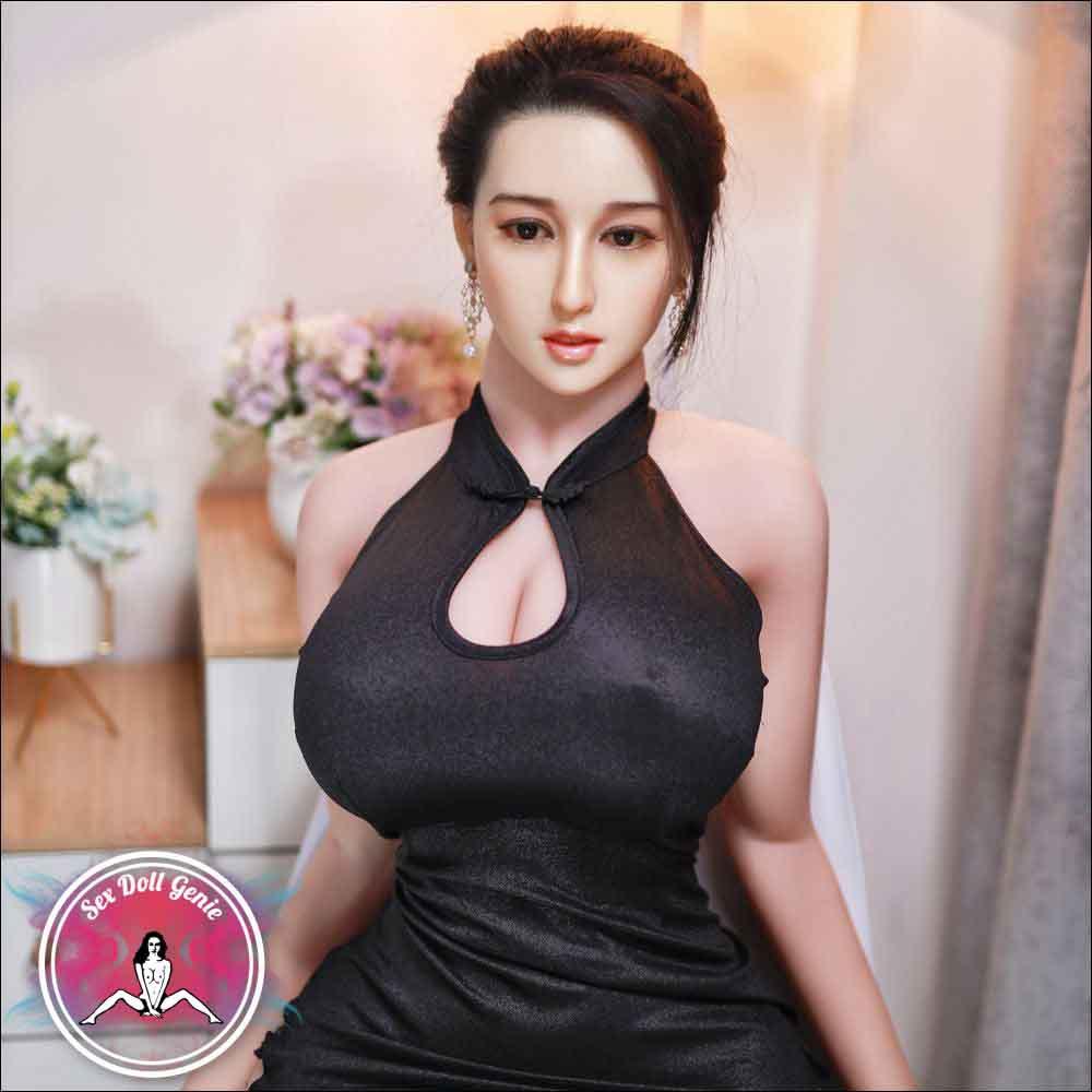 Antoinette - 171cm  K Cup Silicone Head with TPE Body with Implanted Hair-12