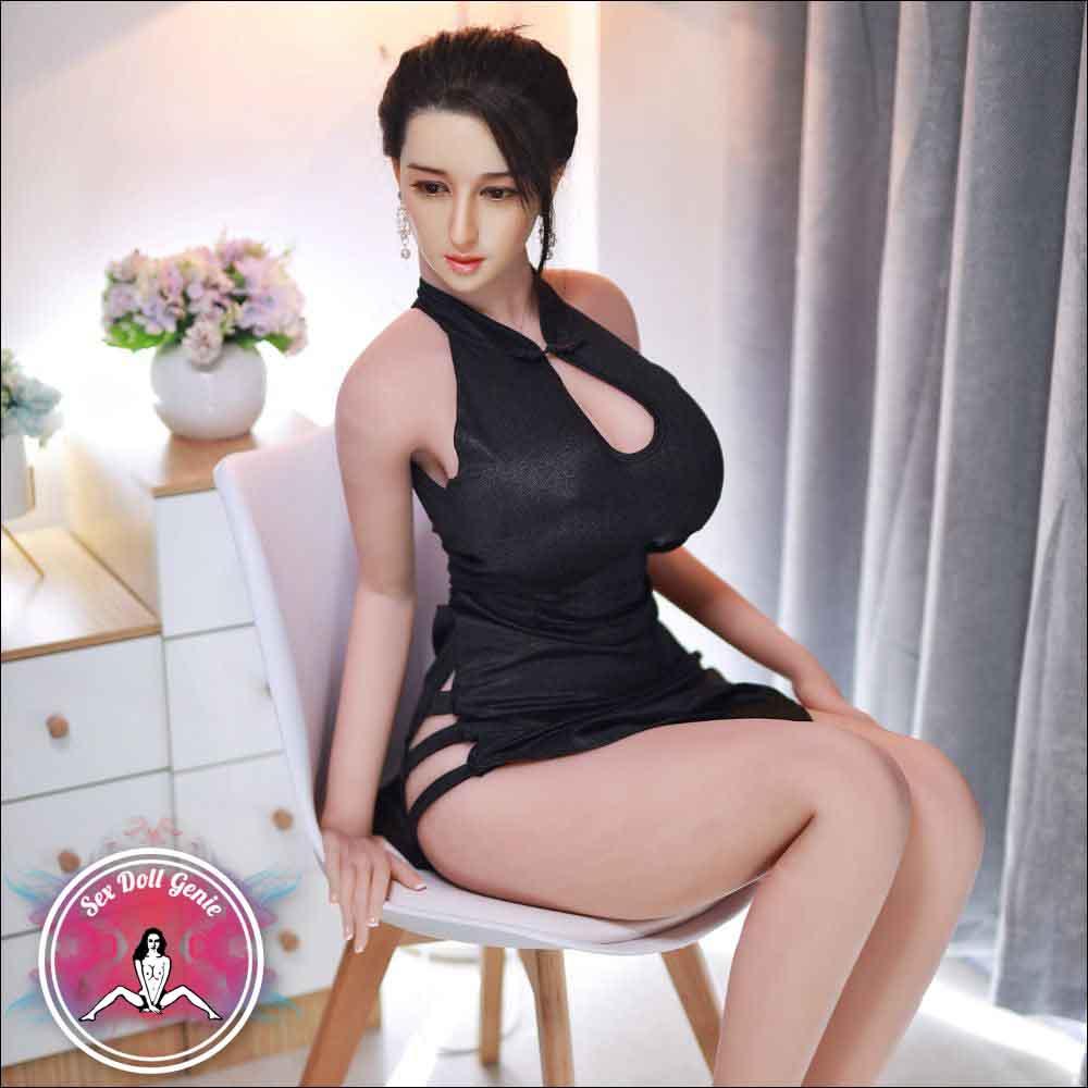 Antoinette - 171cm  K Cup Silicone Head with TPE Body with Implanted Hair-18