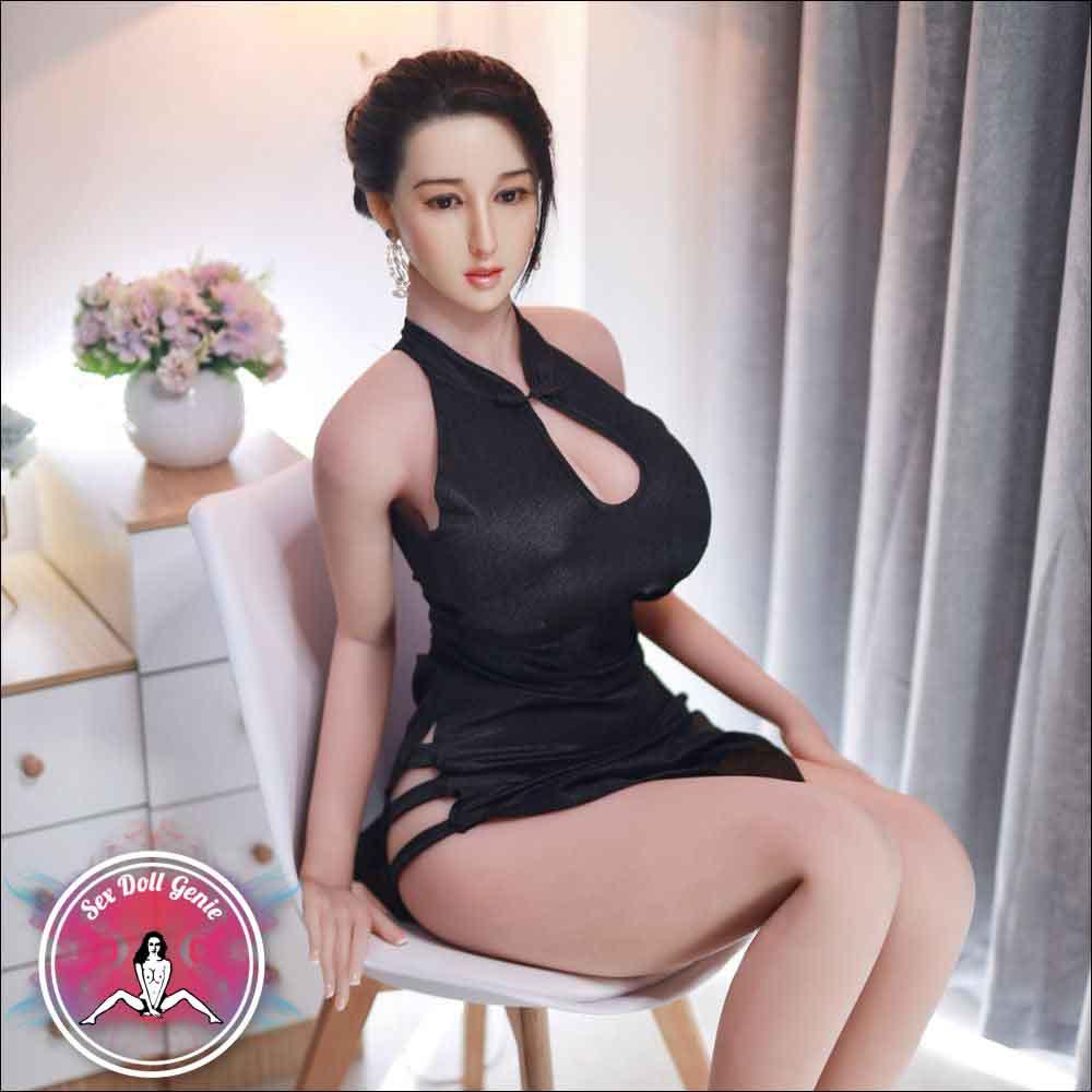 Antoinette - 171cm  K Cup Silicone Head with TPE Body with Implanted Hair-1
