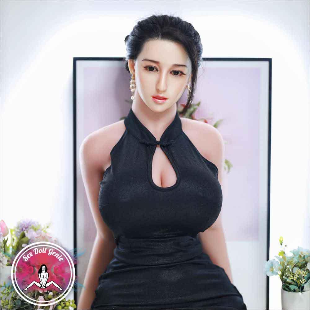 Antoinette - 171cm  K Cup Silicone Head with TPE Body with Implanted Hair-6