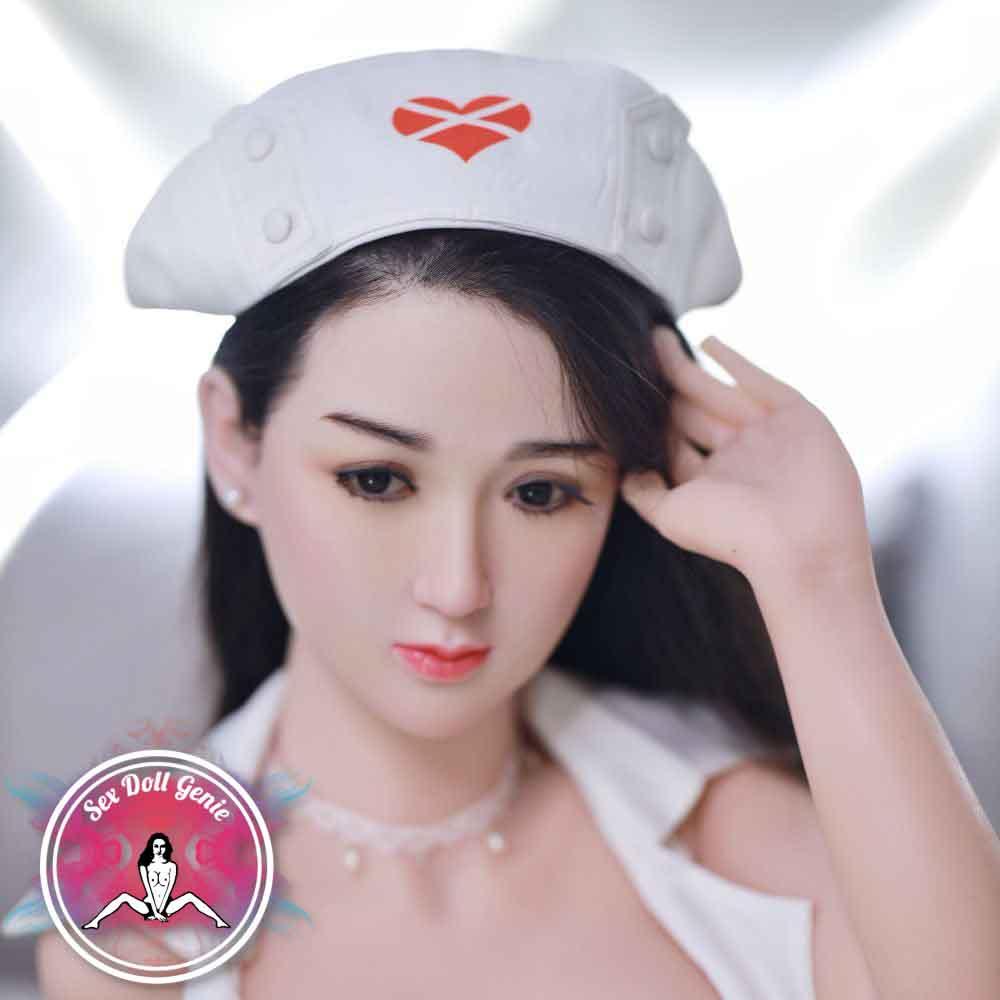 Yassin - 161cm  G Cup Silicone Head with TPE Body with Implanted Hair-32
