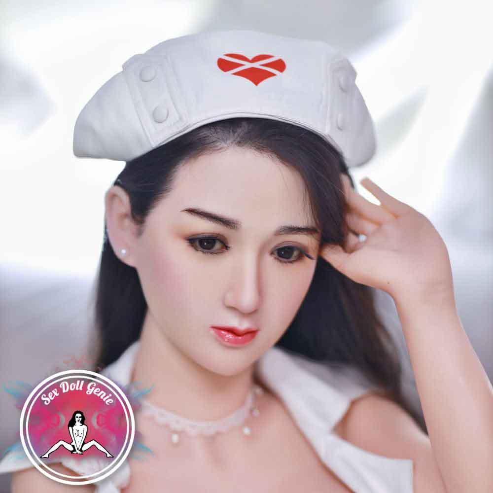 Yassin - 161cm  G Cup Silicone Head with TPE Body with Implanted Hair-33