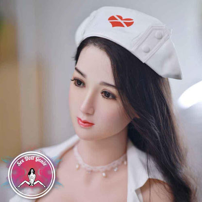 Yassin - 161cm  G Cup Silicone Head with TPE Body with Implanted Hair-37