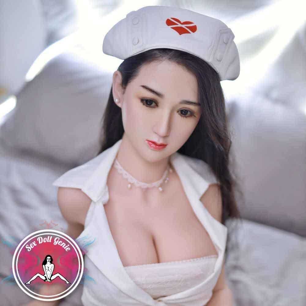 Yassin - 161cm  G Cup Silicone Head with TPE Body with Implanted Hair-38