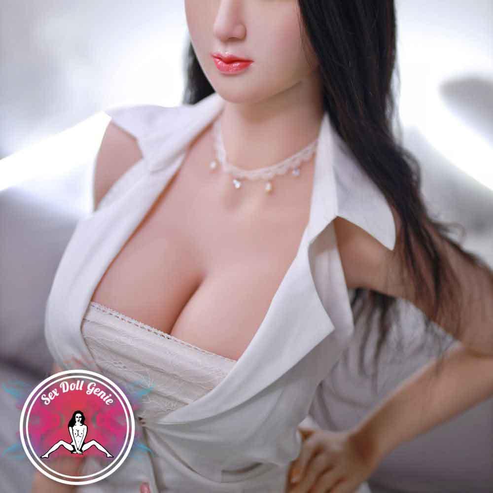 Yassin - 161cm  G Cup Silicone Head with TPE Body with Implanted Hair-3
