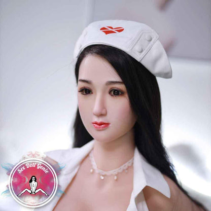 Yassin - 161cm  G Cup Silicone Head with TPE Body with Implanted Hair-4