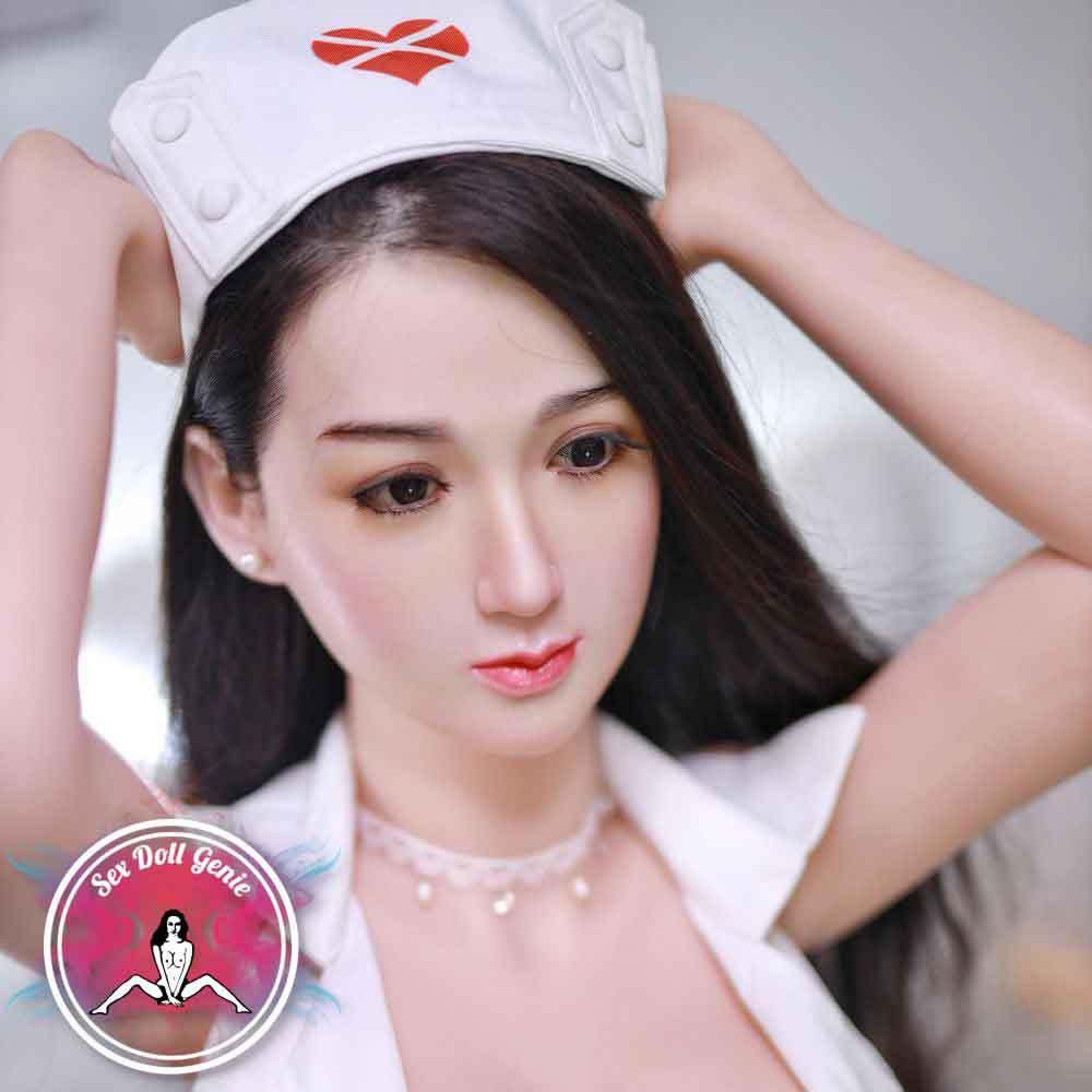 Yassin - 161cm  G Cup Silicone Head with TPE Body with Implanted Hair-6
