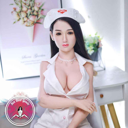 Yassin - 161cm  G Cup Silicone Head with TPE Body with Implanted Hair-14