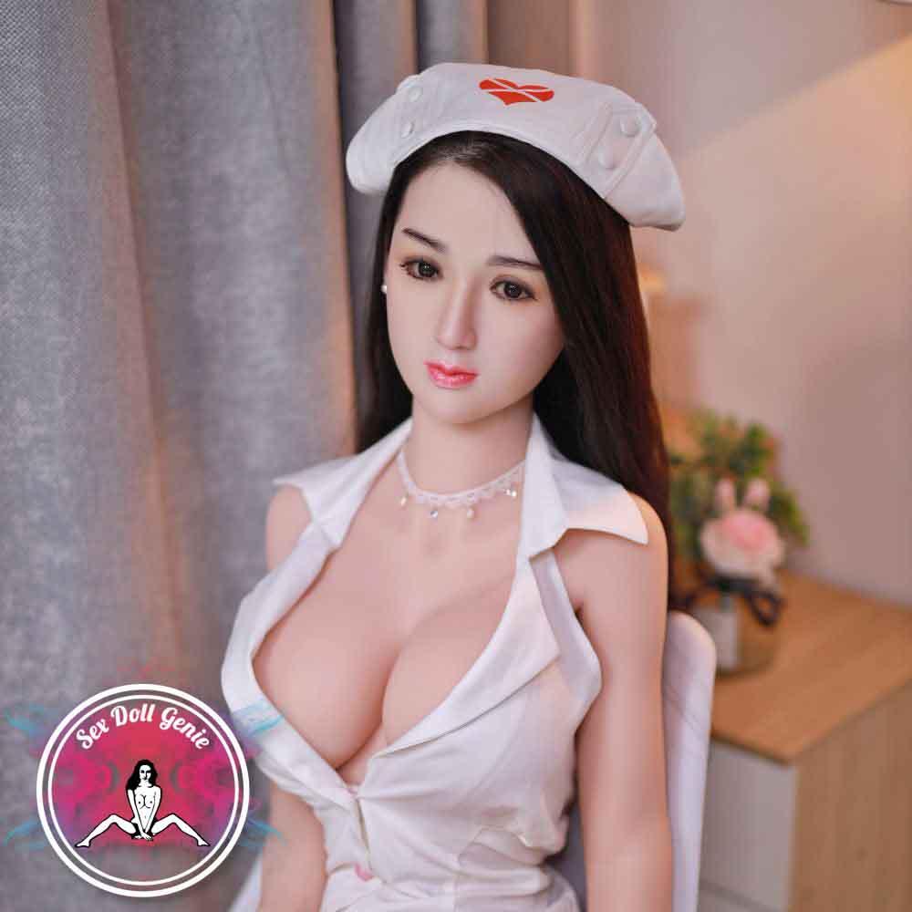Yassin - 161cm  G Cup Silicone Head with TPE Body with Implanted Hair-21